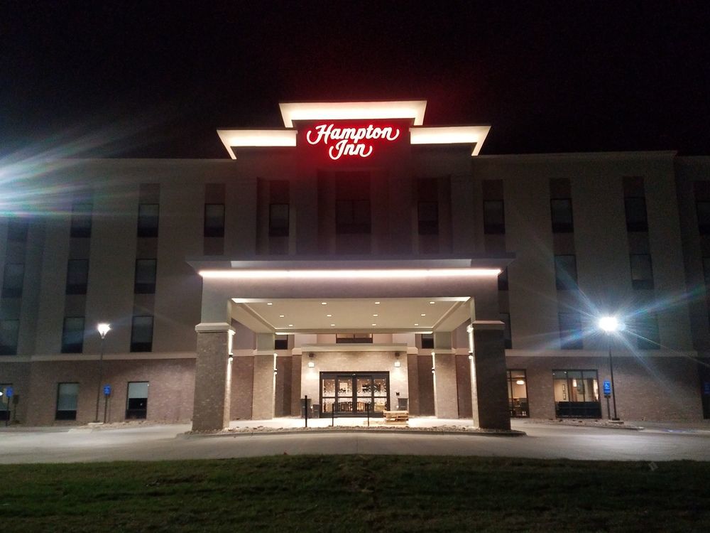 Hampton Inn By Hilton Omaha Airport, Ia Carter Lake Exteriör bild